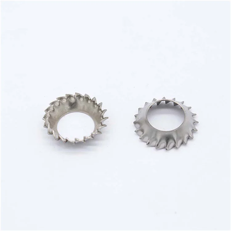 DIN 6798V Conical External Serrated Lock Washers