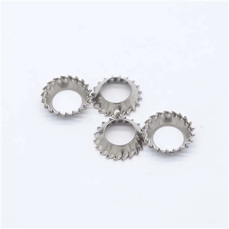 DIN 6798V Conical External Serrated Lock Washers