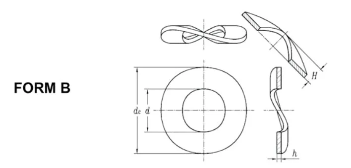 DIN 137B Multi-Wave Spring Washers