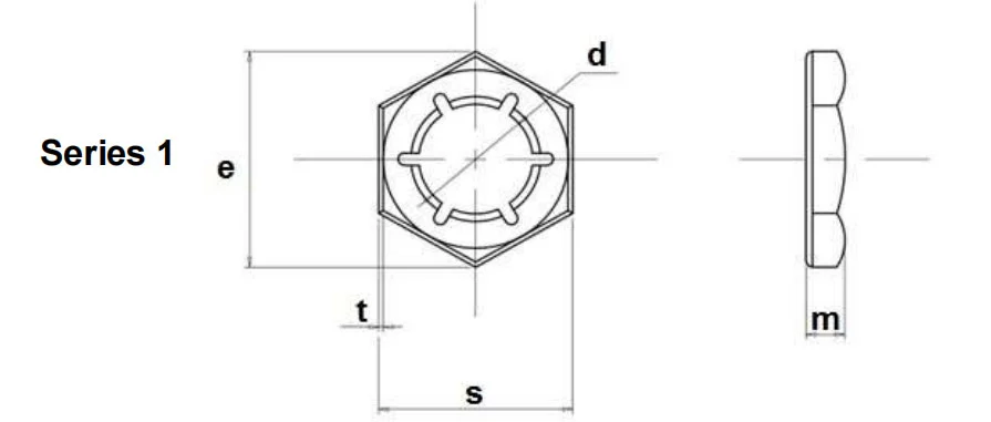 Self Locking Counters Nuts DIN7967