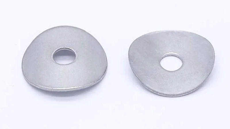 Metric curved spring washer