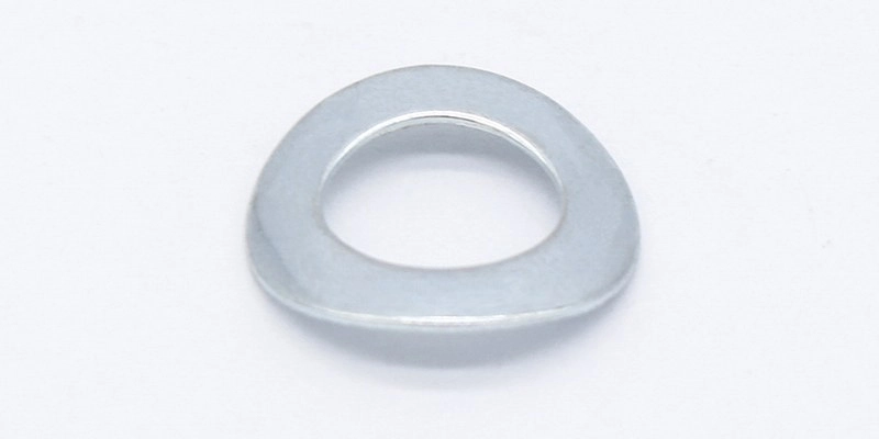 DIN 137A single-wave spring washer zinc plated