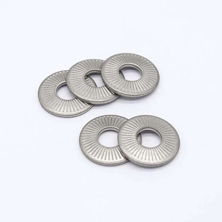 NFE 25-511 L Type Serrated Conical Lock Washers