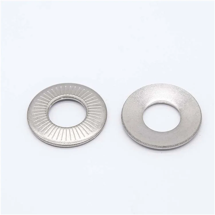 NFE 25-511 M Type Serrated Conical Lock Washers