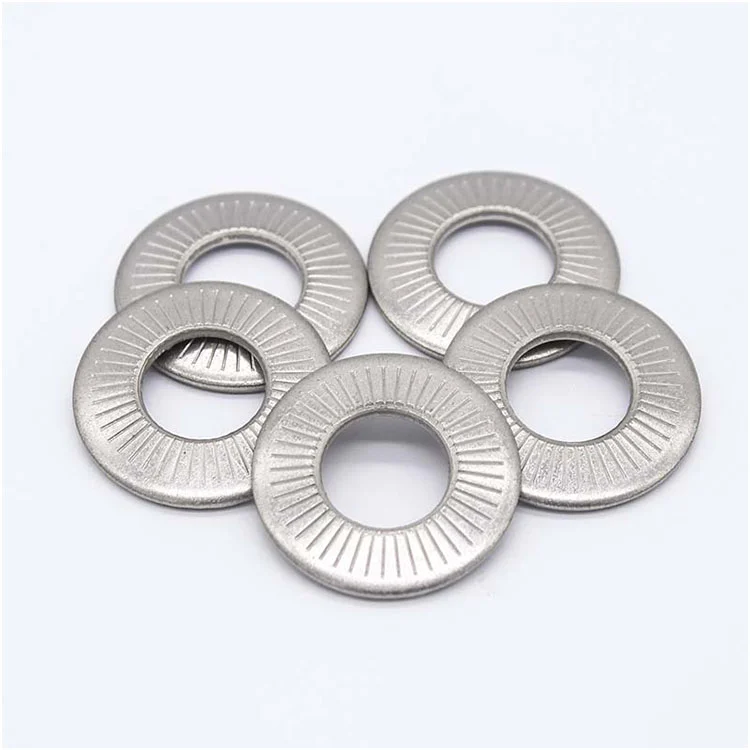 NFE 25-511 M Type Serrated Conical Lock Washers