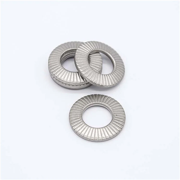 NFE 25-511 N Type Serrated Conical Lock Washers